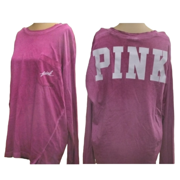 PINK Victoria's Secret Tops - Pink by Victoria's secret long sleeve shirt